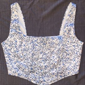 Rue21 Floral Corset Top